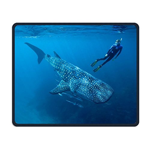 Mousepad, tauchen, tauchen EIN Wal hai Büro rechteckige Anti - rutsch - Mousepad Retro - Gaming Mouse pad Notebook - Monitor - Tastatur von Yanteng