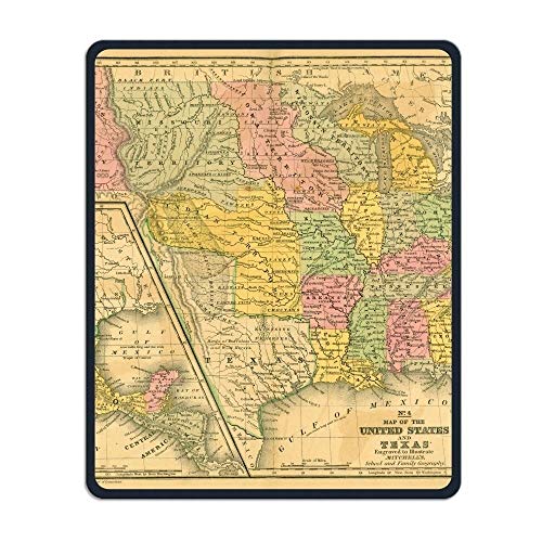 Präzise nähte und dauerhafte US - Unix - Karte Design - Mousepad wasserdichte Mousepad Anti - rutsch - Basis Forschung Spielen für Büro - Mousepad von YENDOSTEEN