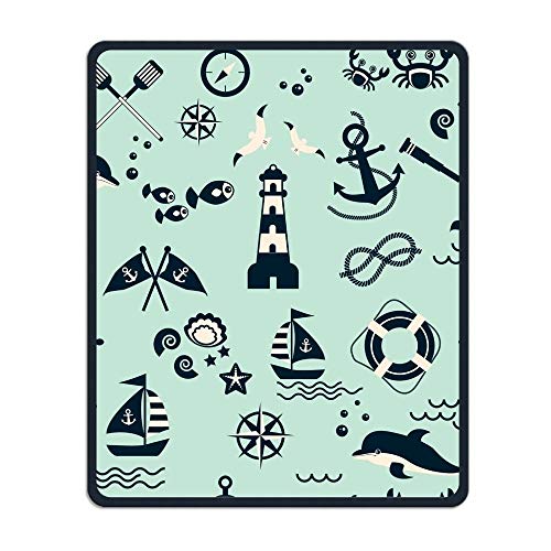 Yanteng Präzise nähte und dauerhafte unabhängigkeit Anker Design - Mousepad wasserdichte Mousepad Anti - rutsch - Basis Forschung Spielen für Büro - Mousepad von YENDOSTEEN