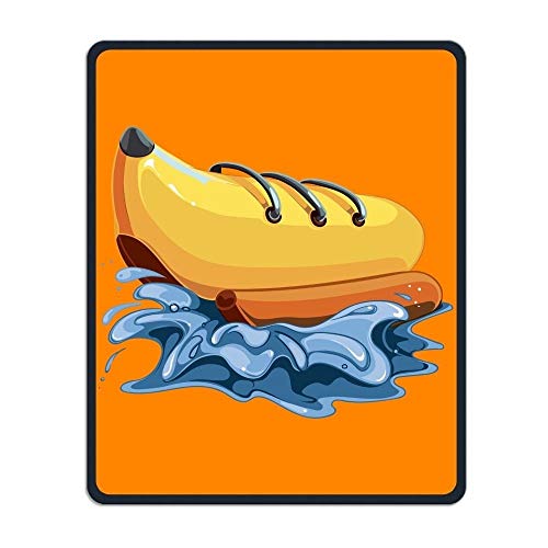 Präzise nähte und dauerhaften Bananen - ski - Design einzigartigen Mousepad wasserfeste Büro - Forschung Spielen Mouse pad - Mousepad von YENDOSTEEN