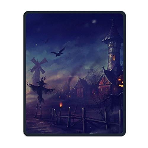 Yanteng Präzise nähte und dauerhaften gruseliges Halloween maßgeschneiderte Mousepad wasserdichte mousepads MIT rutschfesten Gummi - Basis in der Forschung Spielen Männer und Frauen im Büro Mousepad von Yanteng