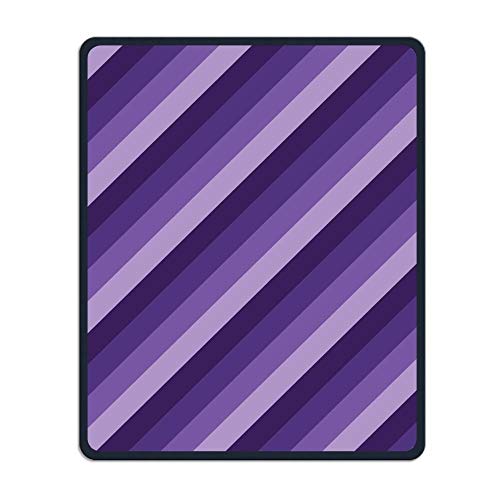 Präzision und dauerhafte Lila Streifen Mousepad wasserfeste Matte Mousepad Anti - rutsch - Basis Forschung Spielen Männer und Frauen für das Amt Mousepad von YENDOSTEEN