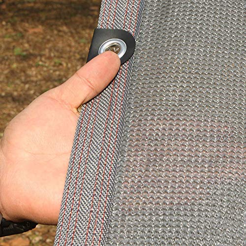 Yanty Graues Sonnenschutznetz,UV-Schutzstoff,Reißfeste Netzplane,Verwendung in Gewächshäusern,Haustieren,Gärten,Atmungsaktive Markisen,2x3m(7 * 10ft) von Yanty