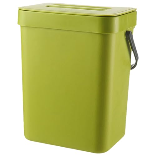 Arbeitsplattenkompostbehälter mit Deckel 3L Kleine Geruchsfreie Lebensmittelabfallbehälter mit Griff wandmontierter Mülleimer für Küchen-Home Office Counter Top Compost für Küche von Yaoliucp