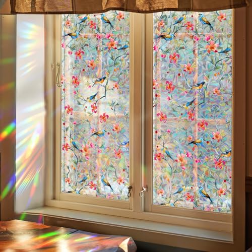 Fenster Privatsphäre Film 79x17 '' statischer Klebstoff PVC Buntglas Fenster Film wiederverwendbares wasserdichtes gefrostetes Glas für oder Tür von Yaoliucp