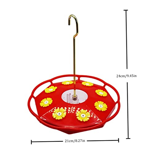 Hummingbird Feedering Hängende Wildvogelfutterhäuschen Summing Vogel Fütterungsstation für Gartenstil im Freien 2 Wild Feeder von Yaoliucp