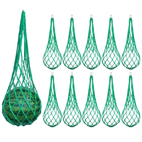 Yaoliucp 10 pcs Melonhängematte 24 Zoll Schwerdetationswassermelon -Hängematte für Gitter, Wassermelonen -Kantalupe, Kürbis, Honigtau von Yaoliucp
