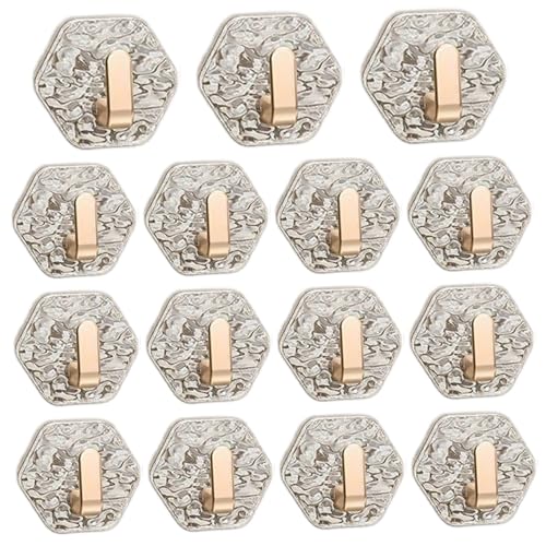 Yaoliucp 15pcs Klebstoff Wandhaken, 2, 5 x 2, 3 Zoll L-Form wasserdichte Plastikkleber Duschhaken Starke Ladung für Büro Wohnzimmer Badezimmer Wand Wand Yaoliucp 15pcs Klebstoff Wandhaken, 2, 5 x 2, 3 Zoll L-Form wasserdichte Plastikkleber Duschhaken Starke Ladung für Büro Wohnzimmer Badezimmer Wand Wand von Yaoliucp