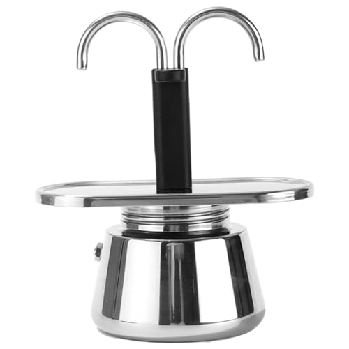 Yaoliucp Espresso -Hersteller, 2 Tasse Doppelausguss Edelstahl -Kocher Espresso -Hersteller, einfach zu bedienen, Kaffee schnell Kaffee für Home Outdoor Camping -Kopie herzustellen Yaoliucp Espresso -Hersteller, 2 Tasse Doppelausguss Edelstahl -Kocher Espresso -Hersteller, einfach zu bedienen, Kaffee schnell Kaffee für Home Outdoor Camping -Kopie herzustellen von Yaoliucp