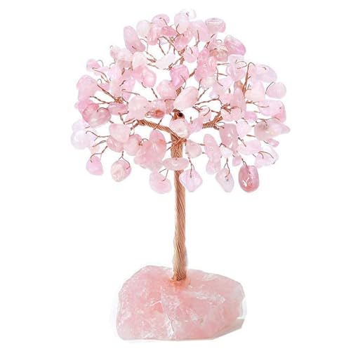 Yaoliucp Kristallbaum 4.7 '' exquisites Rosequarz Edelsteinbaum Kupferdrahtgewickelte Steine mit anpassbaren Zweigen für Schlafzimmer Büro Wohnzimmer Rosenquarz Yaoliucp Kristallbaum 4.7 '' exquisites Rosequarz Edelsteinbaum Kupferdrahtgewickelte Steine mit anpassbaren Zweigen für Schlafzimmer Büro Wohnzimmer Rosenquarz von Yaoliucp
