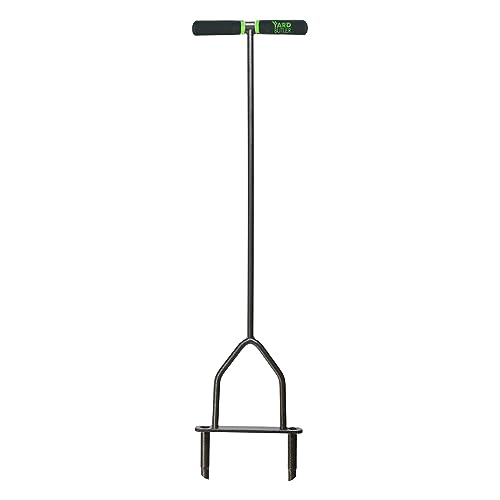 Yard Butler ID-6C Manueller Rasenentkernbelüfter – Grasentkernungswerkzeug – Grasbelüfter für kleine Höfe – lockern verdichteten Boden – Gartenhandwerkzeuge – Grau, 94 cm Yard Butler ID-6C Manueller Rasenentkernbelüfter – Grasentkernungswerkzeug – Grasbelüfter für kleine Höfe – lockern verdichteten Boden – Gartenhandwerkzeuge – Grau, 94 cm von Yard Butler