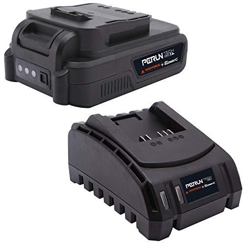 Yard Force Akku mit Ladegerät Set AL C22BN: 20V / 2,0 Ah Li-Ion Akku Batterie (AL C20B) & Akku Ladestation (AL C20C), für YARD FORCE & PowerG 20V Werkzeuge, Schnellladetechnologie von Yard Force