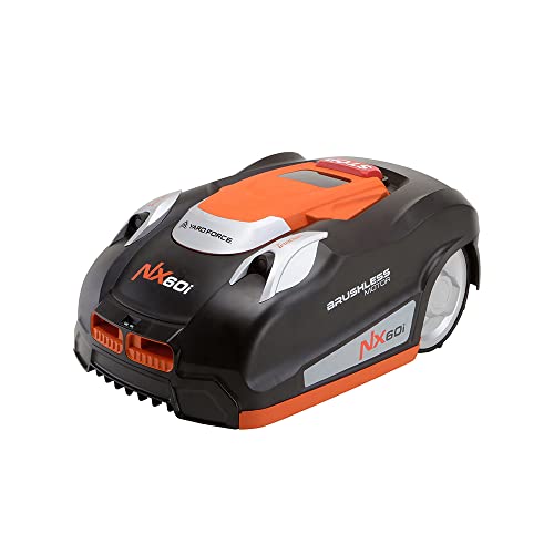 Yard Force Mähroboter NX60i bis zu 600 qm - Selbstfahrender Rasenmäher Roboter mit WLAN-Verbindung, App-Steuerung, iRadar Ultraschallsensor, Kantenschneide-Funktion, LCD-Bedienfeld mit Nummernblock Yard Force Mähroboter NX60i bis zu 600 qm - Selbstfahrender Rasenmäher Roboter mit WLAN-Verbindung, App-Steuerung, iRadar Ultraschallsensor, Kantenschneide-Funktion, LCD-Bedienfeld mit Nummernblock von Yard Force