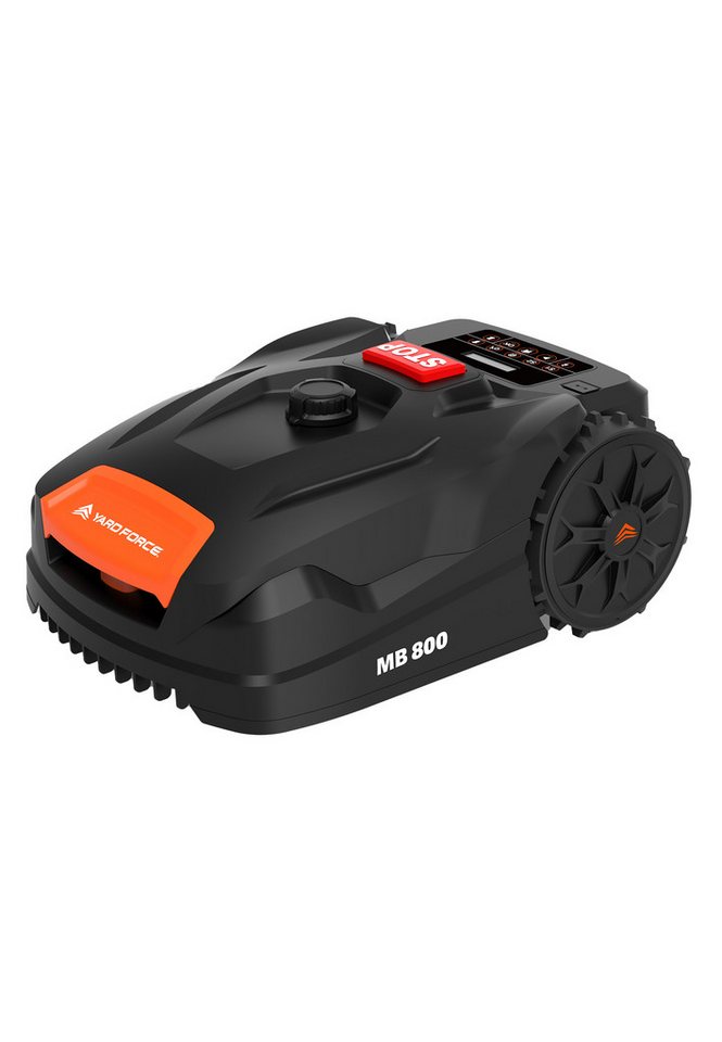 Yard Force Rasenmähroboter MB800, bis 800 m² Rasenfläche, Bedienung per App Yard Force Rasenmähroboter MB800, bis 800 m² Rasenfläche, Bedienung per App von Yard Force