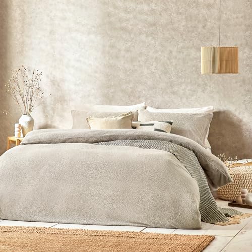 Yard Boucle Strukturiertes Bettbezug-Set, Greige Yard Boucle Strukturiertes Bettbezug-Set, Greige von Yard