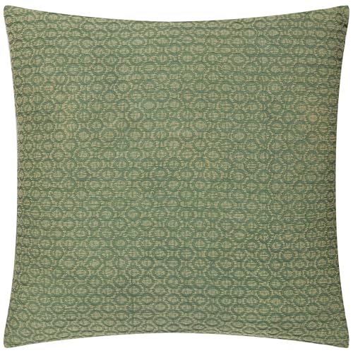 Yard Tryfan Kissen aus strukturierter Baumwolle mit hohem Federanteil – Olivgrün – 50 x 50 cm Yard Tryfan Kissen aus strukturierter Baumwolle mit hohem Federanteil – Olivgrün – 50 x 50 cm von Yard