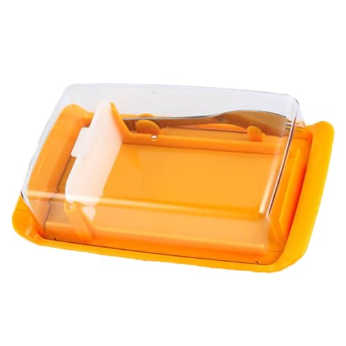 Yardenfun 1 Satz Butter Aufbewahrungsbox mit Deckel Butter Cutter Crisper für Butterlagerung Transparentes Design Einfach zu Verwenden Reinigen für Küche Geeignet Yardenfun 1 Satz Butter Aufbewahrungsbox mit Deckel Butter Cutter Crisper für Butterlagerung Transparentes Design Einfach zu Verwenden Reinigen für Küche Geeignet von Yardenfun