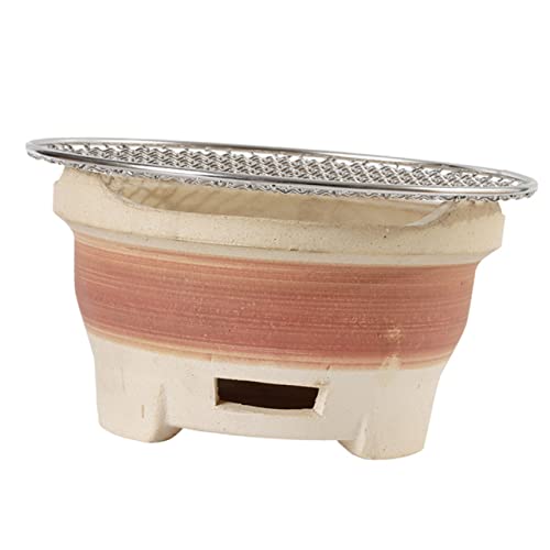 Yardenfun Grill Pottery Clay Stove BBQ-Herd Zum Kochen Im Freien Tragbarer Holzkohlegrill von Yardenfun