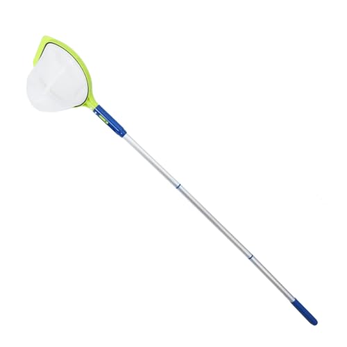 Yardenfun 1 Satz Poolkescher Set Teleskopierbarer Reinigungskescher für und Teiche Einfacher Einsatz Platzsparend von Blättern und Fischen Yardenfun 1 Satz Poolkescher Set Teleskopierbarer Reinigungskescher für und Teiche Einfacher Einsatz Platzsparend von Blättern und Fischen von Yardenfun