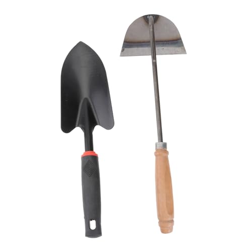 Yardenfun 1 Satz Tragbarem Gartenwerkzeug Teiliges Set mit Kleiner Hacke und Schaufel für Gartenarbeit Leicht und Praktisch für Umpflanzung und Kultivierung von Yardenfun