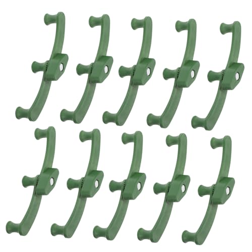 Yardenfun 10 Stück Astformwerkzeug Baumstütze Aststütze Baumzieher Bonsai Astbiegewerkzeug Gartenstammklammern Baumzweigzieher Pflanzenzweigspreizer Astzieher Grüner Kunststoff Yardenfun 10 Stück Astformwerkzeug Baumstütze Aststütze Baumzieher Bonsai Astbiegewerkzeug Gartenstammklammern Baumzweigzieher Pflanzenzweigspreizer Astzieher Grüner Kunststoff von Yardenfun