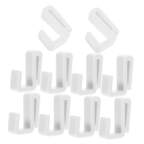 Yardenfun 10 Stück Kunststoff Pegboard Haken Flach Weiß Starke Tragkraft Schnelle Montage Multifunktional für Kleidung Handtücher Taschen Vielseitige Wandaufbewahrung für Werkstatt und Yardenfun 10 Stück Kunststoff Pegboard Haken Flach Weiß Starke Tragkraft Schnelle Montage Multifunktional für Kleidung Handtücher Taschen Vielseitige Wandaufbewahrung für Werkstatt und von Yardenfun