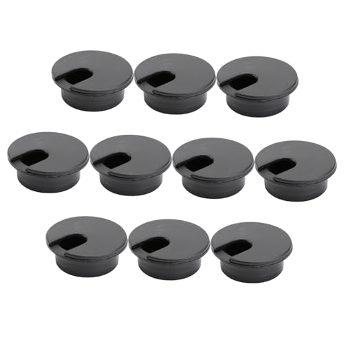 Yardenfun 10 Stück Schreibtisch Kabeldurchlass Schwarz Kabeldurchführung Abdeckung mit Schwenkbarem Deckel Kabellochabdeckung für Computer Arbeitsplatz Büro Kabelmanagement Yardenfun 10 Stück Schreibtisch Kabeldurchlass Schwarz Kabeldurchführung Abdeckung mit Schwenkbarem Deckel Kabellochabdeckung für Computer Arbeitsplatz Büro Kabelmanagement von Yardenfun