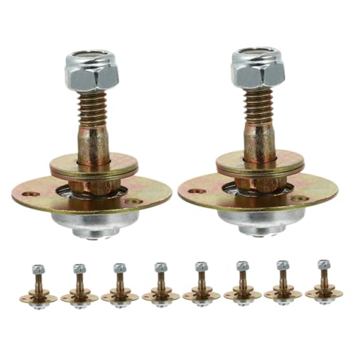 Yardenfun 10 Stück Teiliges Möbelverbindungs lager aus Strapazierfähigem Eisen Langlebige Mechanische Schaukelstuhl achslager Einfache Montage Geeignet für Wohn Outdoor schaukelstühle von Yardenfun