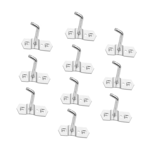 Yardenfun 10 Stück Teiliges Pegboard Werkzeughaken aus Robustem Praktische Lochwand Haken mit Hoher Tragkraft für Werkstatt Garage und Gartengeräte Effiziente Werkzeugaufbewahrung Yardenfun 10 Stück Teiliges Pegboard Werkzeughaken aus Robustem Praktische Lochwand Haken mit Hoher Tragkraft für Werkstatt Garage und Gartengeräte Effiziente Werkzeugaufbewahrung von Yardenfun