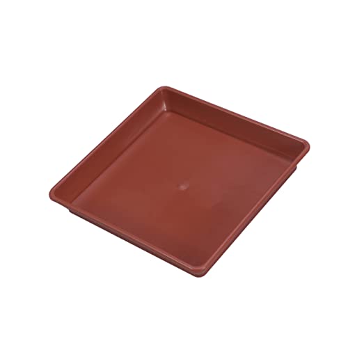 Yardenfun 10 Stück Teiliges Quadratisches Pflanzuntersetzer Hitzebeständigem Kunststoff Robustes Blumenschalen Tablett für Garten und Innenbereich Wasserauffangschale für Blumentöpfe Yardenfun 10 Stück Teiliges Quadratisches Pflanzuntersetzer Hitzebeständigem Kunststoff Robustes Blumenschalen Tablett für Garten und Innenbereich Wasserauffangschale für Blumentöpfe von Yardenfun