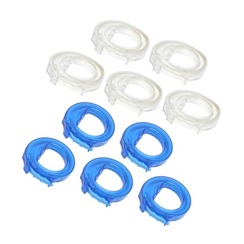 Yardenfun 10 Stück Teiliges Rohrreinigungsset mit Ergonomischem Griff Flexiblen Haken für Effiziente Haarentfernung und Verstopfungsbeseitigung im Spülbecken Waschbecken Bad und Toilette von Yardenfun