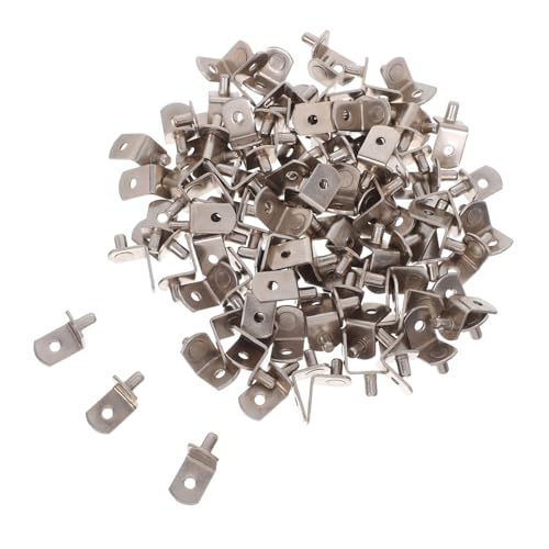 Yardenfun 100 Stück Regalträger Halterung für Glasregale Verdeckte Möbelverbinder Schwere Tragfähigkeit Stabile Einlegebodenstützen für Schrank Kleiderschrank und Bücherregal Einfache Yardenfun 100 Stück Regalträger Halterung für Glasregale Verdeckte Möbelverbinder Schwere Tragfähigkeit Stabile Einlegebodenstützen für Schrank Kleiderschrank und Bücherregal Einfache von Yardenfun