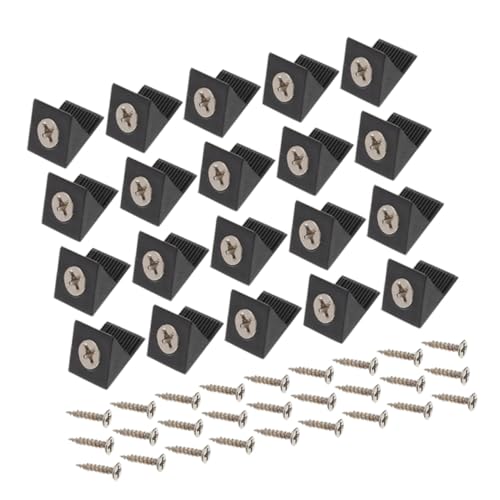 Yardenfun 100 Stück Winkelcode Schubladenkeile Reparaturset zur Verstärkung von Robuste und Eisenhalterungen für Stabile Möbel Yardenfun 100 Stück Winkelcode Schubladenkeile Reparaturset zur Verstärkung von Robuste und Eisenhalterungen für Stabile Möbel von Yardenfun