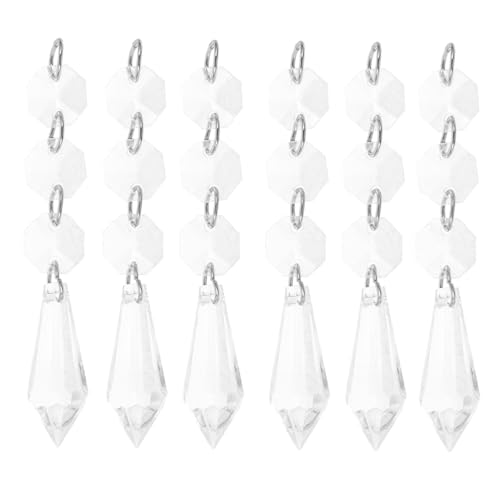 Yardenfun 10Stücke Kristallanhänger für Kronleuchter Transparentes Lichtbrechende Hängedekoration für Hochzeiten Jubiläumsfeiern und DIY Projekte Yardenfun 10Stücke Kristallanhänger für Kronleuchter Transparentes Lichtbrechende Hängedekoration für Hochzeiten Jubiläumsfeiern und DIY Projekte von Yardenfun