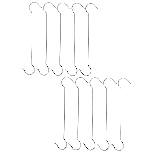 Yardenfun 10 Stück S-förmige Pflanzer Haken Für Garten Edelstahl Hängende Haken 30cm Outdoor Pflanzenhänger Yardenfun 10 Stück S-förmige Pflanzer Haken Für Garten Edelstahl Hängende Haken 30cm Outdoor Pflanzenhänger von Yardenfun