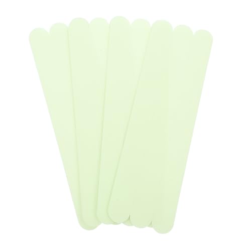 Yardenfun 12 Stück Teiliges Fluoreszierendes Anti rutsch Klebeband für Treppenstufen Grün Leuchtend Rutschfeste Stufenaufkleber für Innen und Außen Selbstklebend Sichtbar bei Dunkelheit von Yardenfun