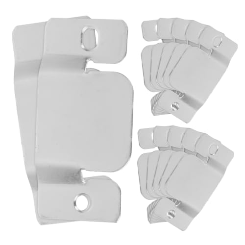 Yardenfun 12 Stück Teiliges Metall Sofa Verbinder Robuste Möbelverbinder mit Verzahnung für Flexible Sofas Einfache Montage ohne Werkzeug Langlebige Verbindungsteile für Couch Sessel Liege von Yardenfun