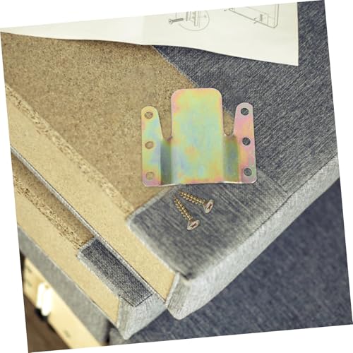 Yardenfun 12 Stück Teiliges Metall Sofa Verbindungselement mit Schrauben Stabile Universelle Ecksofa Verbinder für Couch Sessel und Relaxsessel Einfach zu Montierende Möbelhalterung Yardenfun 12 Stück Teiliges Metall Sofa Verbindungselement mit Schrauben Stabile Universelle Ecksofa Verbinder für Couch Sessel und Relaxsessel Einfach zu Montierende Möbelhalterung von Yardenfun