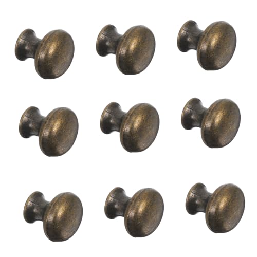 Yardenfun 12 Stück Teiliges Retro Schrankknöpfe aus Robustem Zinklegierungs Einzelnes Loch Klassisches Design Möbelgriff für Kommode Küchenschrank Schlafzimmer und Wohnkultur Yardenfun 12 Stück Teiliges Retro Schrankknöpfe aus Robustem Zinklegierungs Einzelnes Loch Klassisches Design Möbelgriff für Kommode Küchenschrank Schlafzimmer und Wohnkultur von Yardenfun