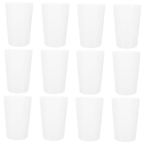 Yardenfun 12 Stück Teiliges Zahnbürstenbecher aus Wiederverwendbarem Praktische Trinkbecher für Zuhause zum Zähneputzen Trinken und Waschen Yardenfun 12 Stück Teiliges Zahnbürstenbecher aus Wiederverwendbarem Praktische Trinkbecher für Zuhause zum Zähneputzen Trinken und Waschen von Yardenfun