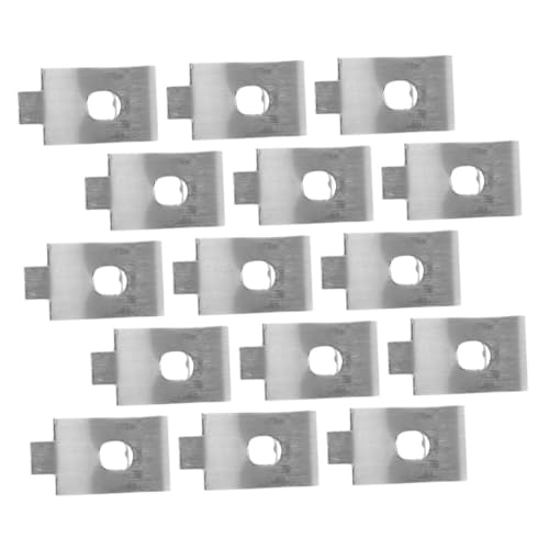 Yardenfun 15 Stück Teiliges Edelstahl Regalbodenträger Rostfreie Metallhalterungen für Einlegeböden Einfache Montage ohne Werkzeug Feuchtigkeitsbeständig Geeignet für Küchen Yardenfun 15 Stück Teiliges Edelstahl Regalbodenträger Rostfreie Metallhalterungen für Einlegeböden Einfache Montage ohne Werkzeug Feuchtigkeitsbeständig Geeignet für Küchen von Yardenfun