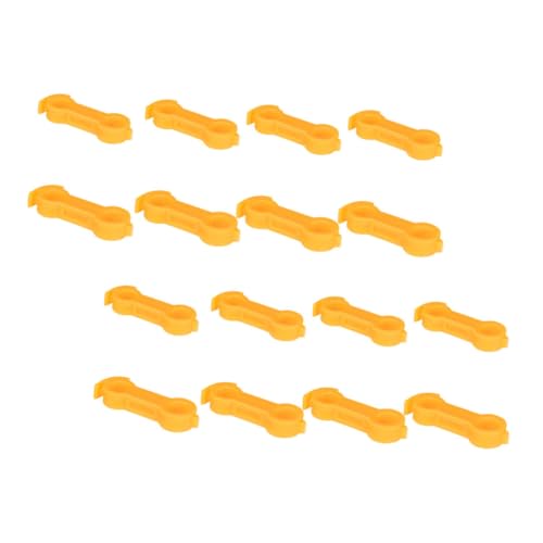 Yardenfun 16 Stück Teiliges Verstellbares Küken Beinband Elastische Beinstützen für Vögel Rutschfeste Spreizbein-korrektur Leichter Geflügelschutz für Küken Enten Wachteln Gelb Yardenfun 16 Stück Teiliges Verstellbares Küken Beinband Elastische Beinstützen für Vögel Rutschfeste Spreizbein-korrektur Leichter Geflügelschutz für Küken Enten Wachteln Gelb von Yardenfun