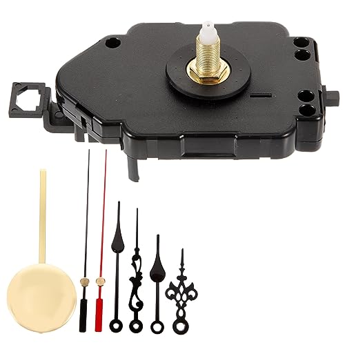 Yardenfun 1Satz DIY Wanduhrwerk Quartz Pendeluhr Mechanismus Ersatzteil für Uhr Reparatur Zeiger für Uhrendesigns und Heimwerkerprojekte von Yardenfun