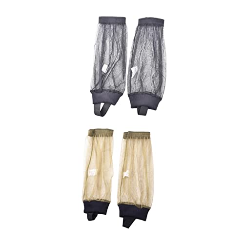 Yardenfun 2 Paar -fußabdeckung Aus Mesh -Kleidung Wander-mesh-Stiefel-Abdeckung Wanderkleidung Aus Moskitonetz Beißfeste Socken Campingsocken -socken Atmungsaktives Netz von Yardenfun