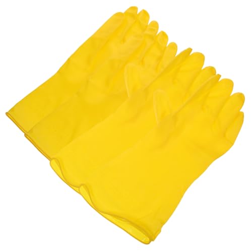 Yardenfun 2 Paare Dicke Spülhandschuhe aus PVC Rutschfest Ölresistent mit Langem Schutz für Handgelenk und Unterarm Wiederverwendbar Komfortabel und Hautfreundlich für Küche und Haushalt Yardenfun 2 Paare Dicke Spülhandschuhe aus PVC Rutschfest Ölresistent mit Langem Schutz für Handgelenk und Unterarm Wiederverwendbar Komfortabel und Hautfreundlich für Küche und Haushalt von Yardenfun