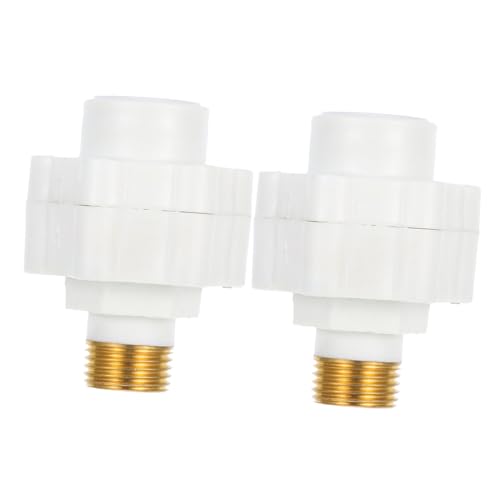 Yardenfun 2 STÜCK Anti leckage Schutzgerät für Elektrische Wassererhitzer Feuerfestes Isolierendes Kupfergehäuse Sicherheitszubehör für Solar Elektroheizung im Bad und Küche von Yardenfun