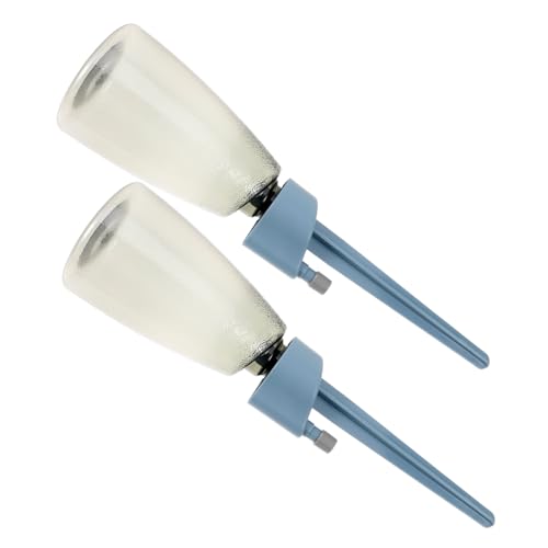 Yardenfun 2 Sätze Automatisches Bewässerungssystem Selbstbewässernde Pflanzenspikes Tropfbewässerung für Topfpflanzen Balkon Garten Urlaub Pflegeleicht Langlebig von Yardenfun