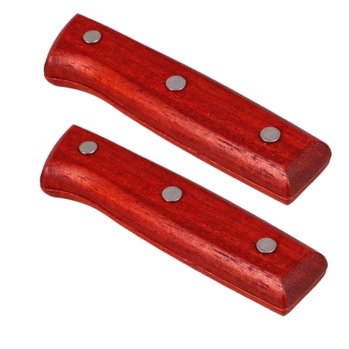 Yardenfun 2 Sätze Universeller Küchenmessergriff aus Langlebigem Holz Ergonomisch und Rutschfest Komfortabler Ersatzgriff für Professionelle Kochmesser Einfache Montage Yardenfun 2 Sätze Universeller Küchenmessergriff aus Langlebigem Holz Ergonomisch und Rutschfest Komfortabler Ersatzgriff für Professionelle Kochmesser Einfache Montage von Yardenfun