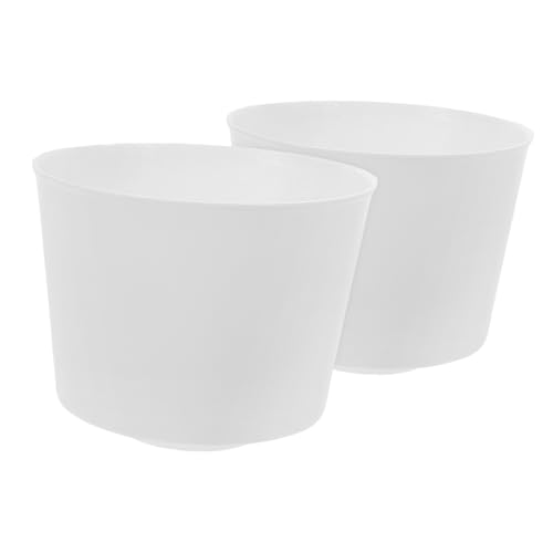 Yardenfun 2 Stück Deckenventilator Schutzabdeckung Teilig PVC Langlebig Staubschutz und Dekorative Abdeckkappe für Verschiedene Modelle Effektiver Schmutzschutz und Langlebige von Yardenfun
