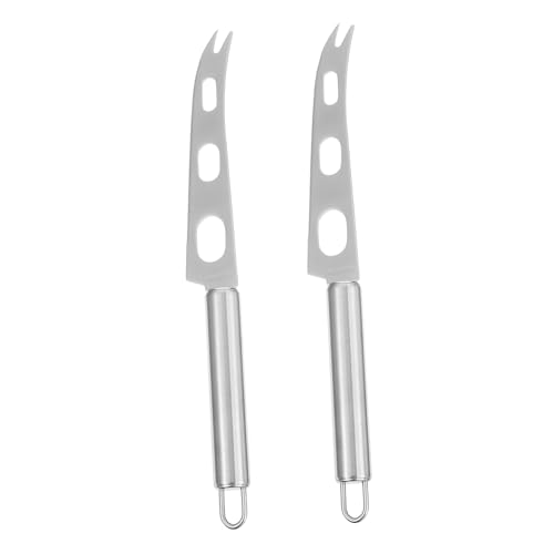 Yardenfun 2 Stück Edelstahl Käsemesser Teilig Butter Cutter mit Ergonomischem Griff Rostfrei Leicht für Käse Butter und Küchengebrauch in Gastronomie und Catering Yardenfun 2 Stück Edelstahl Käsemesser Teilig Butter Cutter mit Ergonomischem Griff Rostfrei Leicht für Käse Butter und Küchengebrauch in Gastronomie und Catering von Yardenfun
